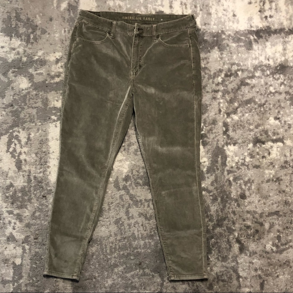American eagle corduroy jeggings